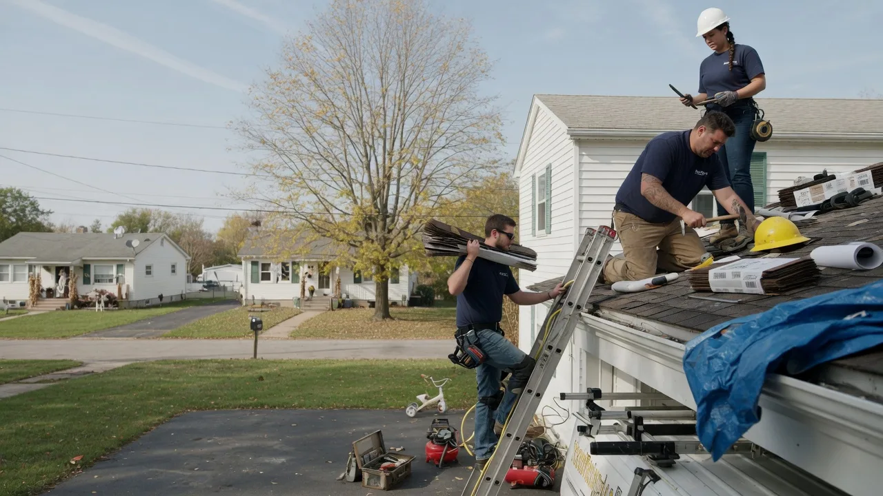 Local Roofing Contractors in Rock, MI near me
